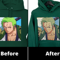 CUSTOM Woven Patch Hoodie