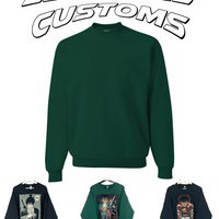 CUSTOM Woven Patch Sweatshirt