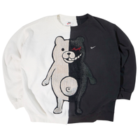 [1/1] VINTAGE "Monokuma" Sweatshirt - Size Large