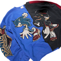 [1/1] (SA2) VINTAGE "Team Hero vs Team Dark" Sweatshirt - Size L/XL