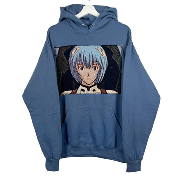 [PRE-ORDER] (Neon Genesis Evangelion) "Rei" Patch Hoodie