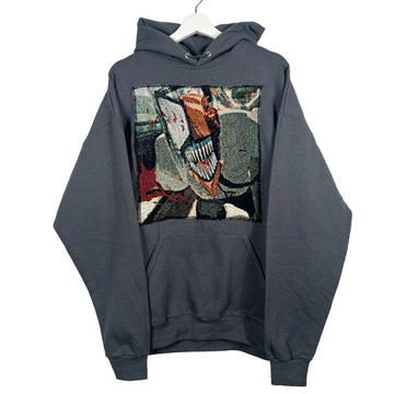 [PRE-ORDER] (Chainsaw Man) "Hybrid Form Denji" Patch Hoodie