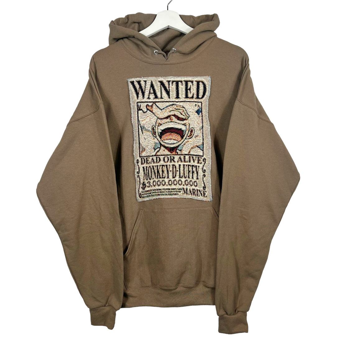[PRE-ORDER] (One Piece) "Luffy Wanted Poster" Patch Hoodie