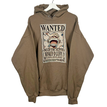 [PRE-ORDER] (One Piece) "Luffy Wanted Poster" Patch Hoodie