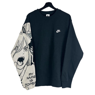 [PRE-ORDER] Nike (Chainsaw Man) "My Name is Power!" Sleeve Sweatshirt