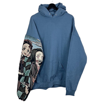 [PRE-ORDER] (Demon Slayer) "Tanjiro and Nezuko" Sleeve Hoodie