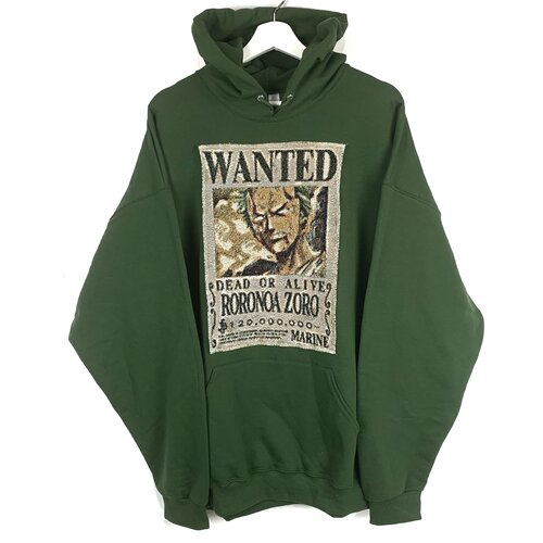 [PRE-ORDER] "Zoro Wanted Poster" Patch Hoodie