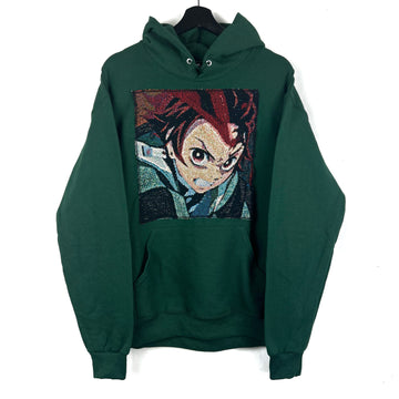 [PRE-ORDER] (Demon Slayer) “Tanjiro” Patch Hoodie
