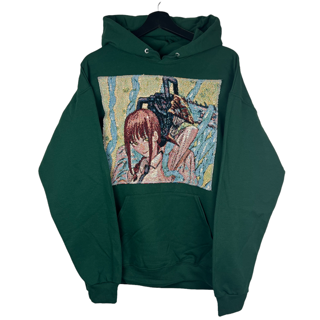 [PRE-ORDER] “Makima and Denji” Patch Hoodie