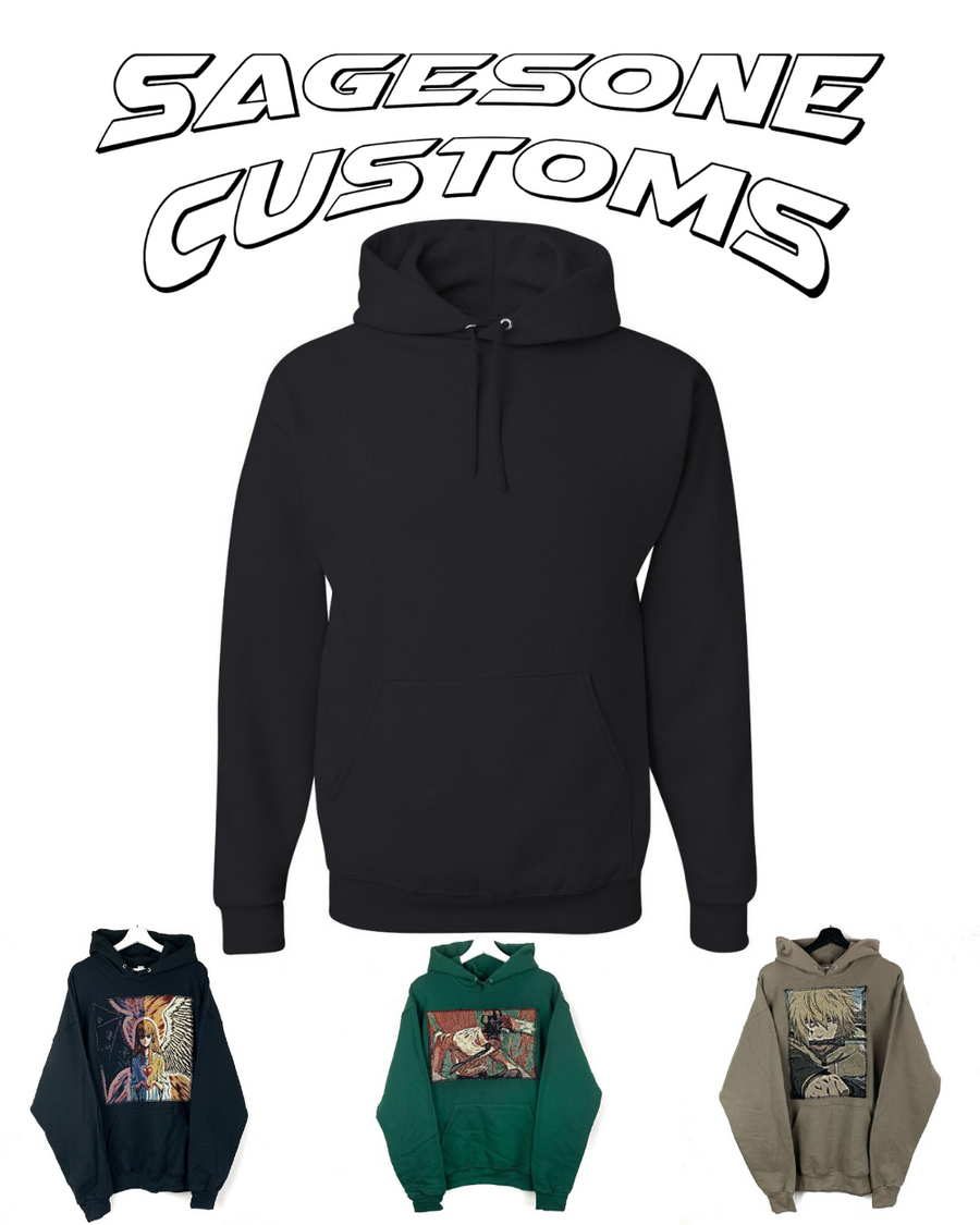 CUSTOM Woven Patch Hoodie