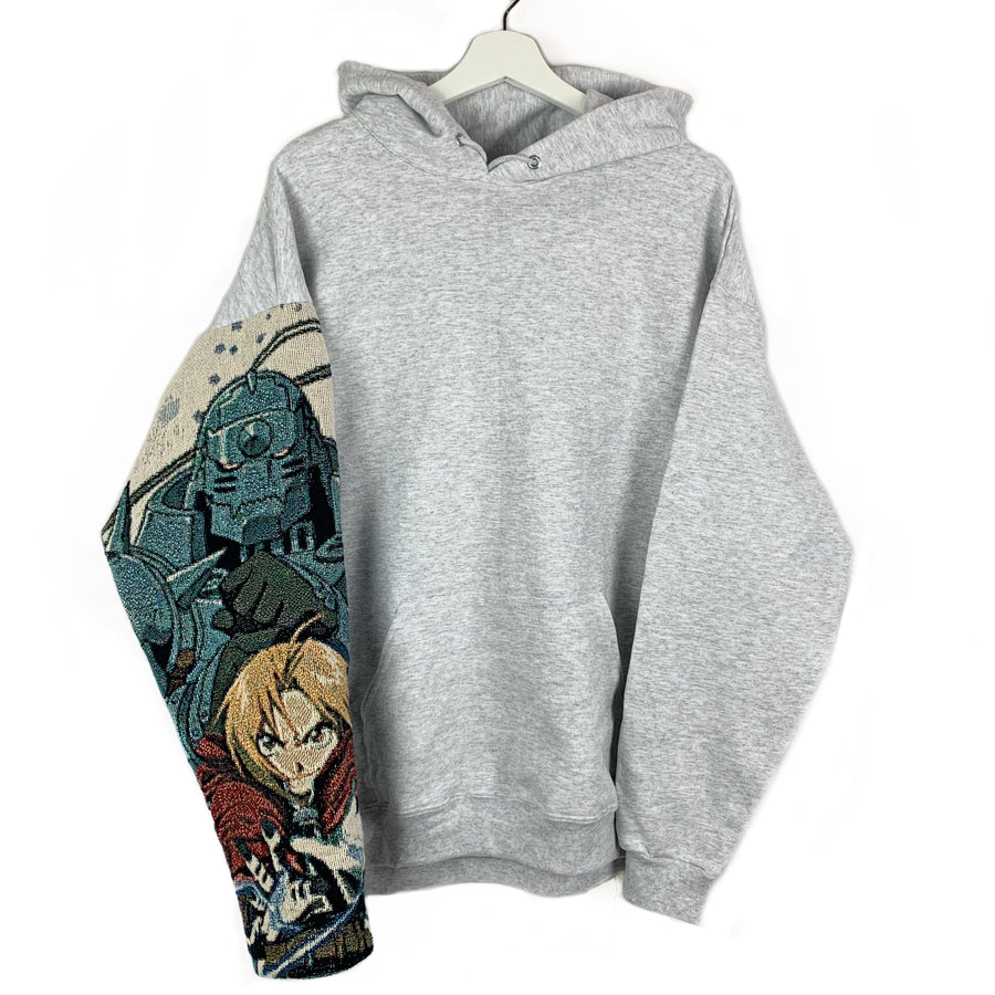 [PRE-ORDER] (Full Metal Alchemist) "Elric Brothers" Sleeve Hoodie