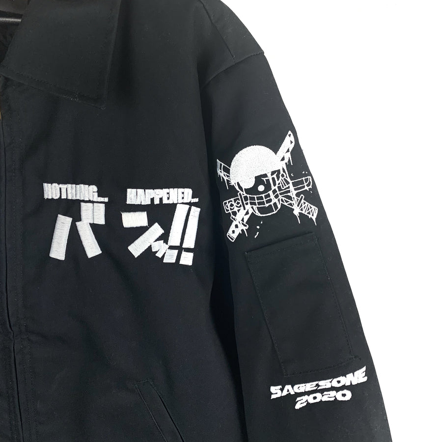 [READY TO SHIP] "Nothing Happened" Work Jacket - Size Medium