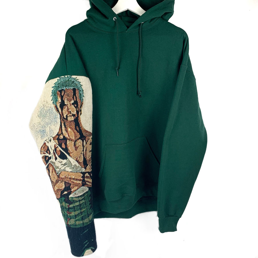 [PRE-ORDER] (One Piece) "Zoro 'Nothing Happened'" Sleeve Hoodie